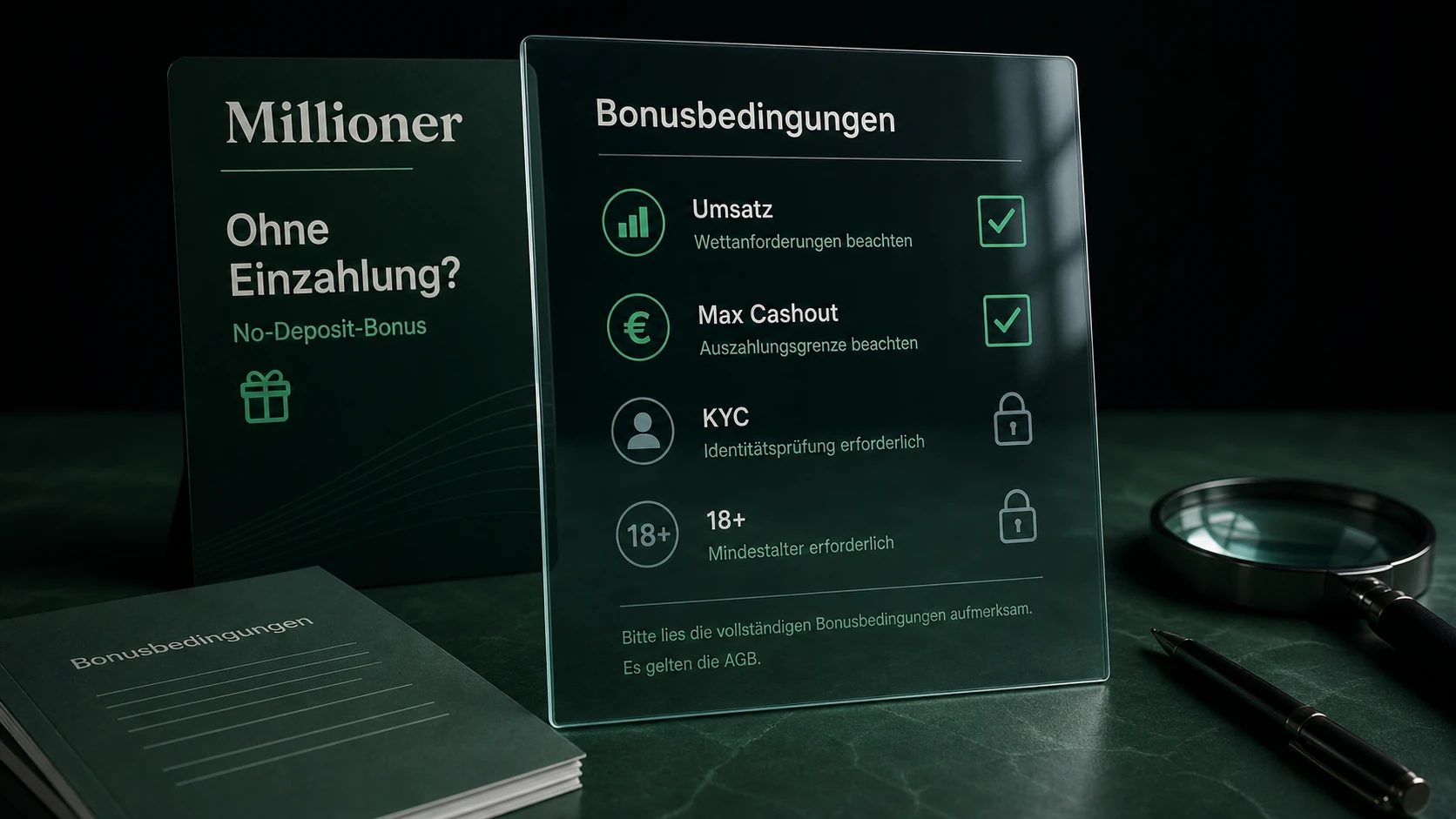 No Deposit und Bonus ohne Einzahlung